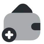 Wallet Add SVG Icon